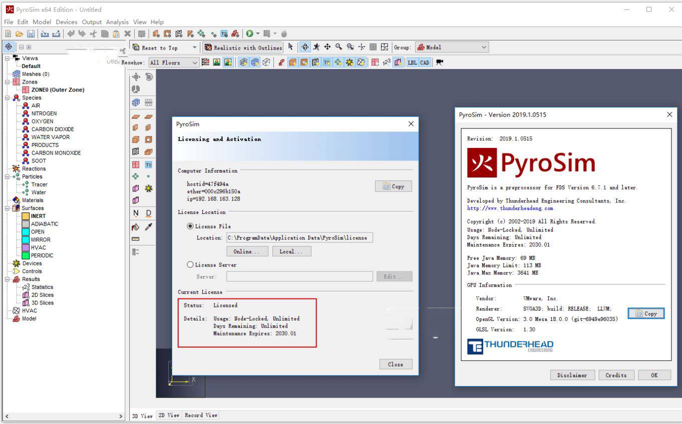 thunderhead engineering pyrosim